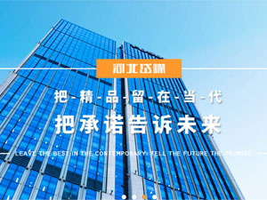 河北岱嶸建設有限公司，與我公司簽署網站建設合同