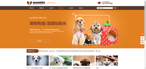 公司網站制作，簡化網頁的操作界面