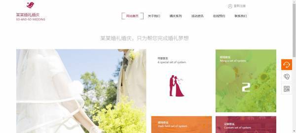 企業網站建設，門戶網站類型